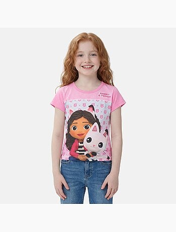 Disney - T-shirt fille imprimé