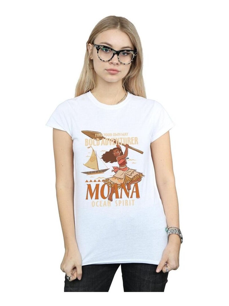 Disney - T-shirt FIND YOUR OWN WAY Blanc - Kiabi
