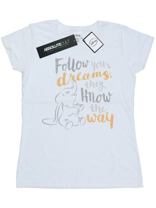 Disney - T-shirt FOLLOW YOUR DREAM - Kiabi Disney - T-shirt FOLLOW YOUR DREAM - Kiabi