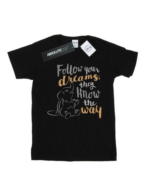 Disney - T-shirt FOLLOW YOUR DREAM - Kiabi Disney - T-shirt FOLLOW YOUR DREAM - Kiabi