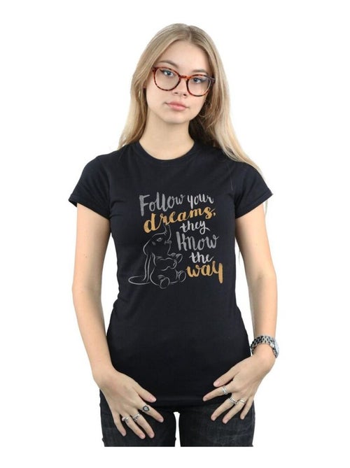 Disney - T-shirt FOLLOW YOUR DREAM - Kiabi Disney - T-shirt FOLLOW YOUR DREAM - Kiabi