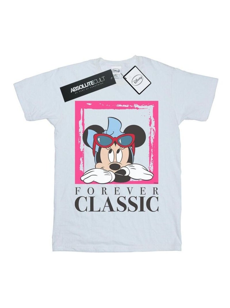 Disney - T-shirt FOREVER Blanc - Kiabi