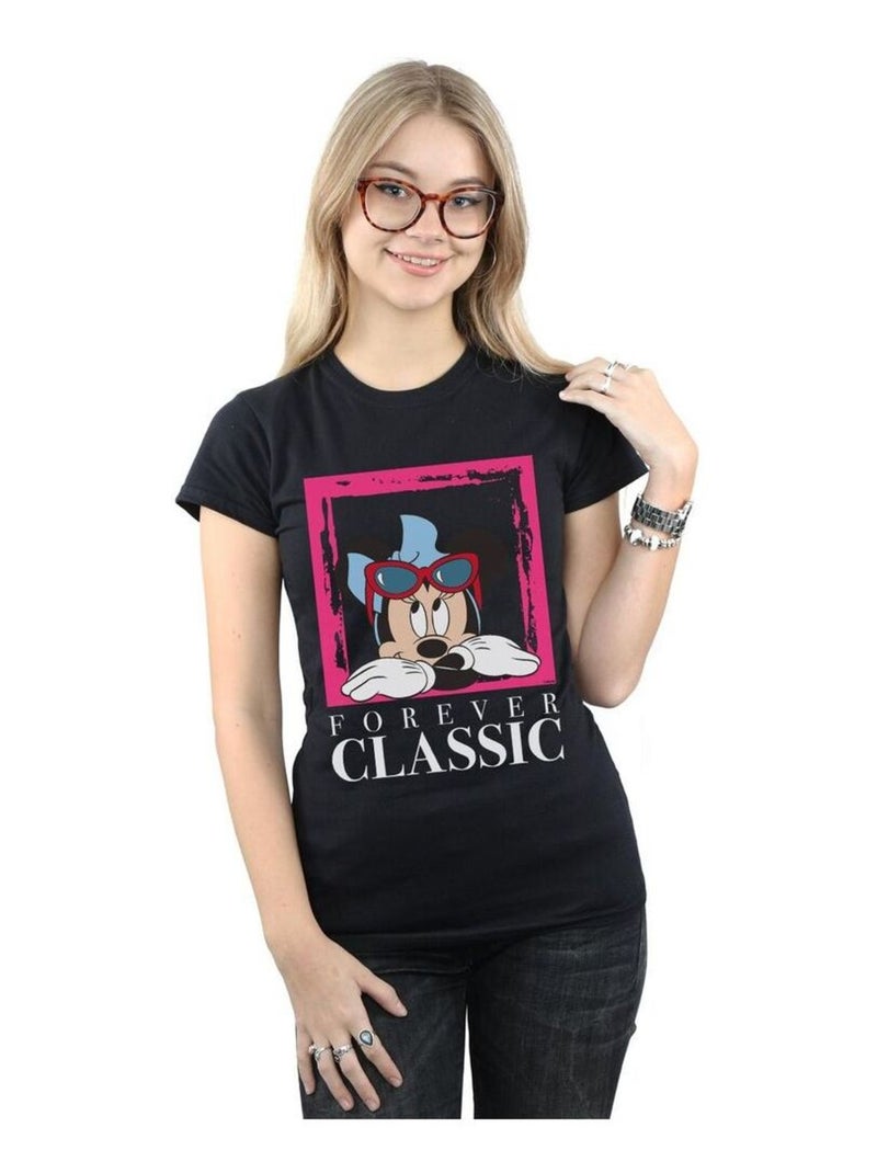 Disney - T-shirt FOREVER Noir - Kiabi