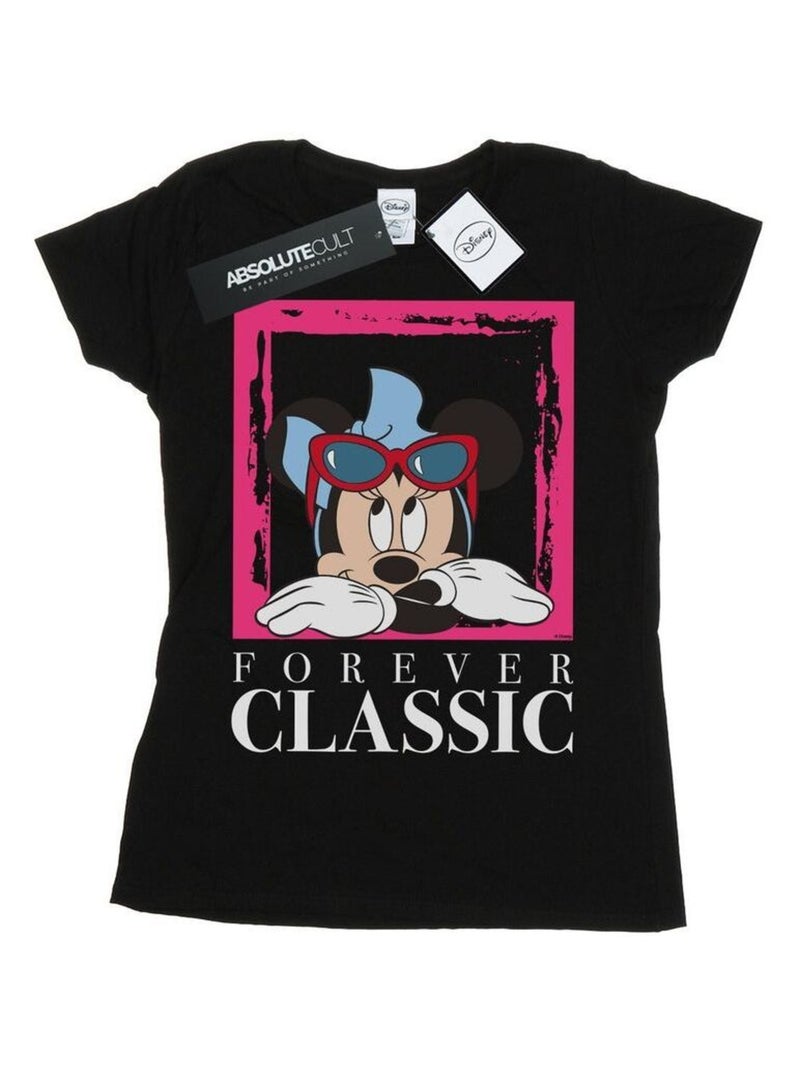 Disney - T-shirt FOREVER Noir - Kiabi