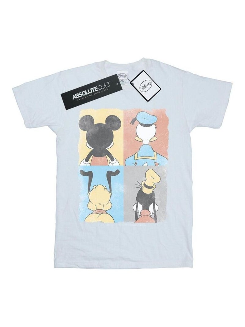 Disney - T-shirt FOUR BACKS Blanc - Kiabi