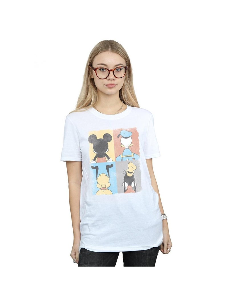 Disney - T-shirt FOUR BACKS Blanc - Kiabi