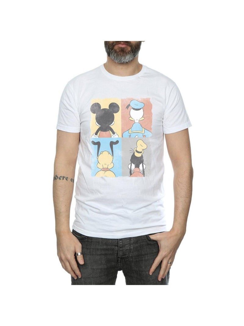 Disney - T-shirt FOUR BACKS Blanc - Kiabi