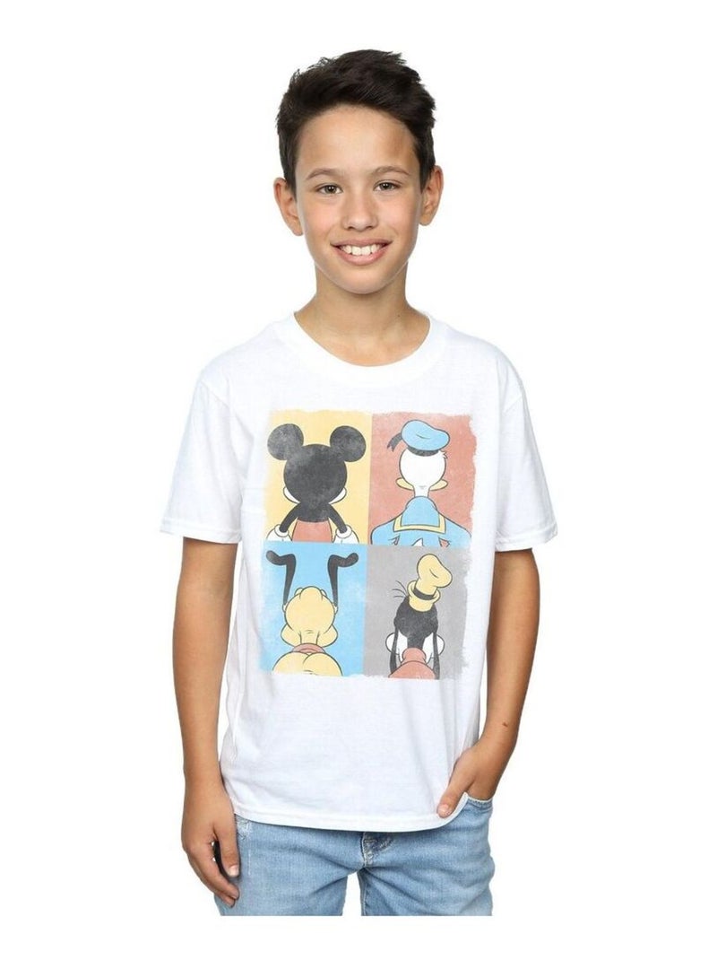 Disney - T-shirt FOUR BACKS Blanc - Kiabi