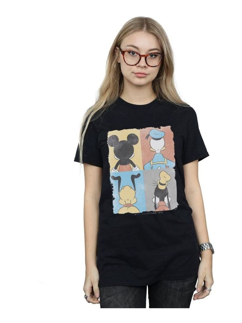 Disney - T-shirt FOUR BACKS Noir - Kiabi