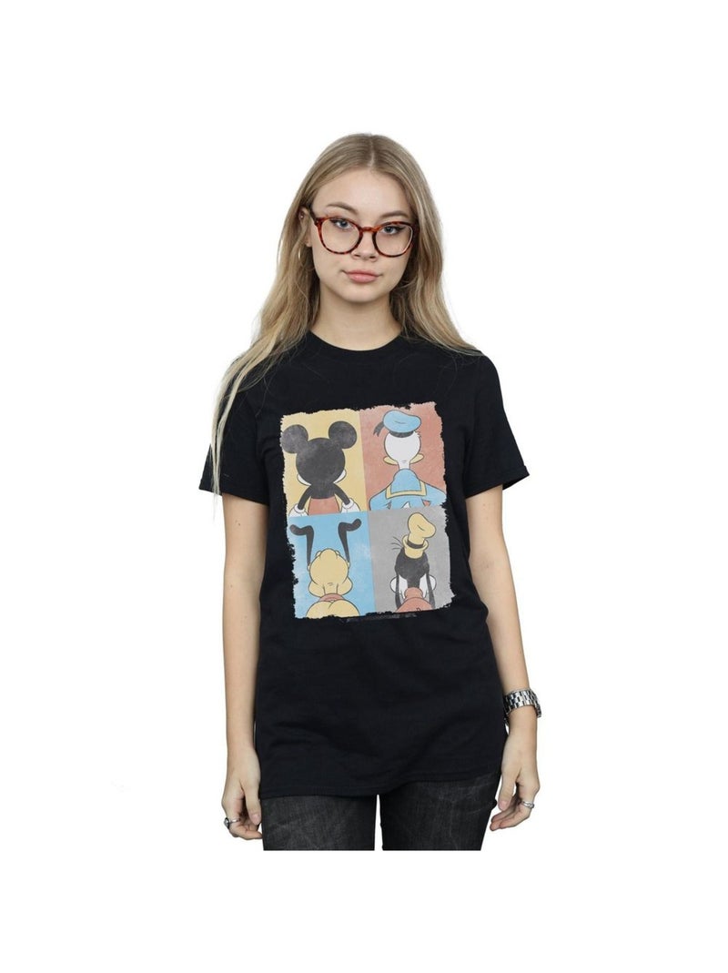 Disney - T-shirt FOUR BACKS Noir - Kiabi