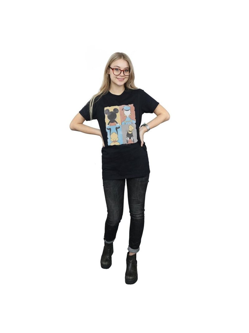 Disney - T-shirt FOUR BACKS Noir - Kiabi