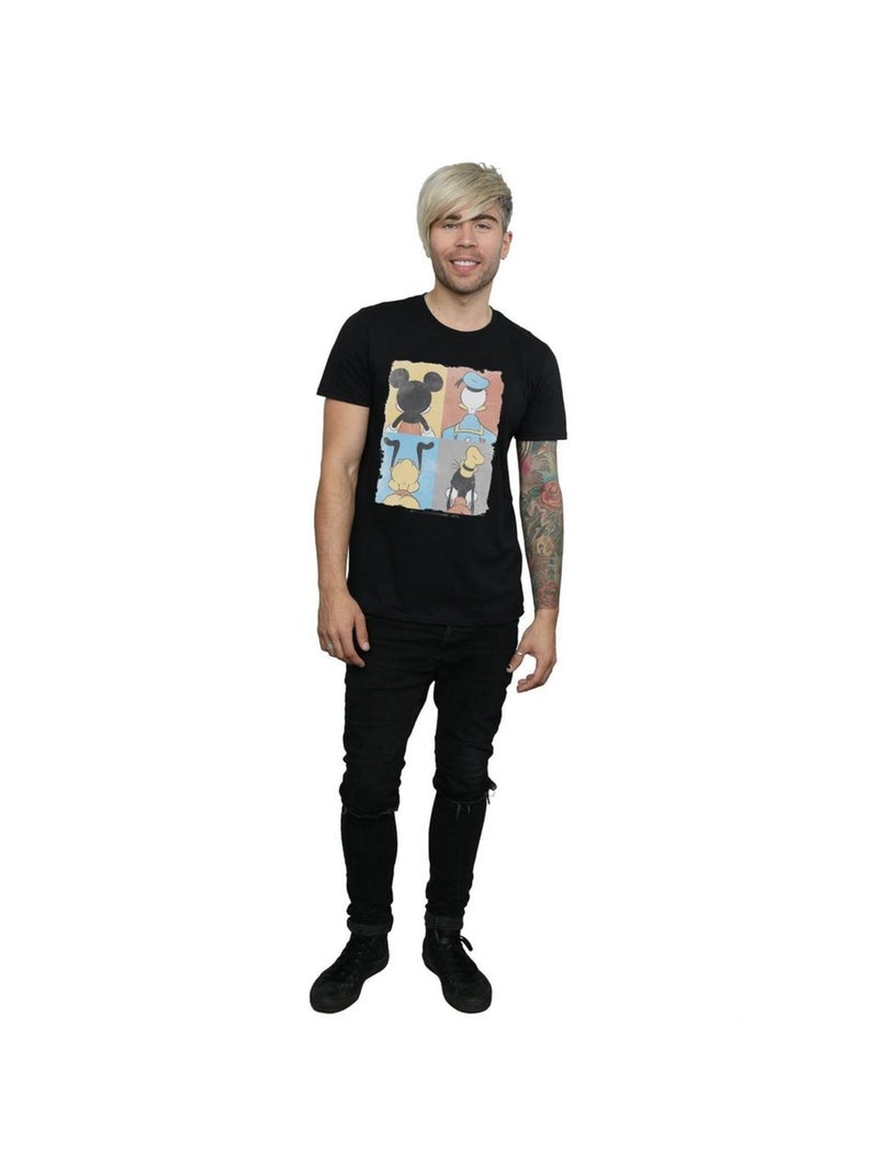 Disney - T-shirt FOUR BACKS Noir - Kiabi