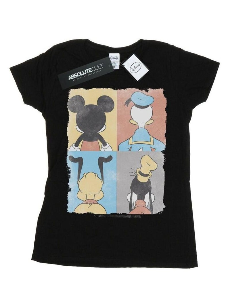 Disney - T-shirt FOUR BACKS Noir - Kiabi