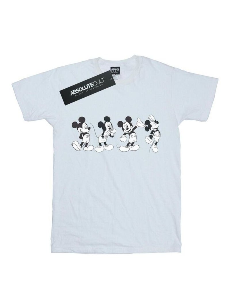 Disney - T-shirt FOUR EMOTIONS Blanc - Kiabi