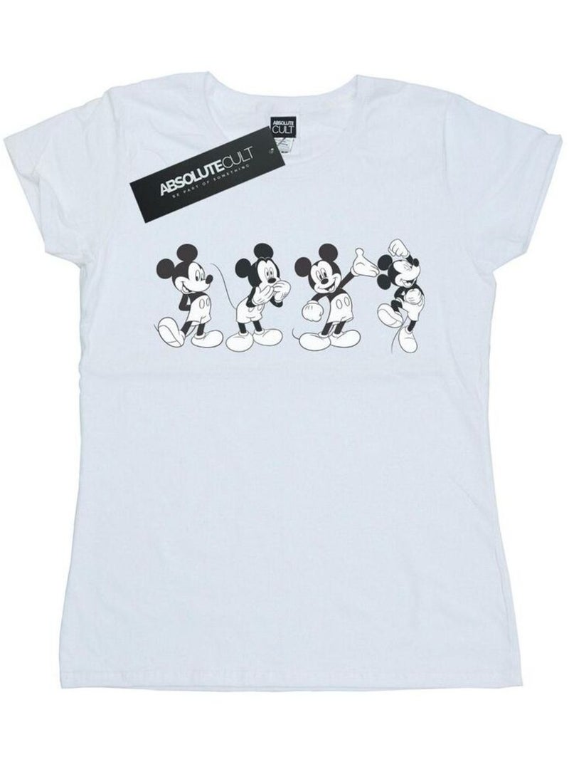 Disney - T-shirt FOUR EMOTIONS Blanc - Kiabi