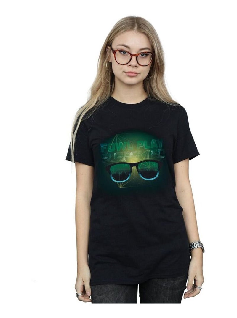 Disney - T-shirt FOWL PLAY SUSPECTED Noir - Kiabi