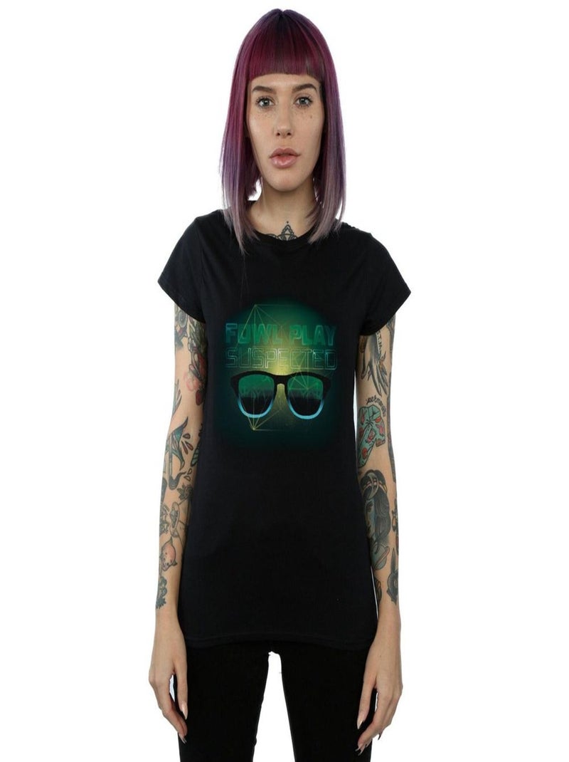Disney - T-shirt FOWL PLAY SUSPECTED Noir - Kiabi