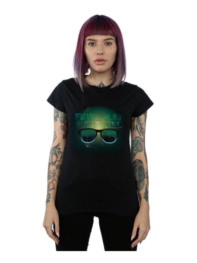 Disney - T-shirt FOWL PLAY SUSPECTED Noir - Kiabi