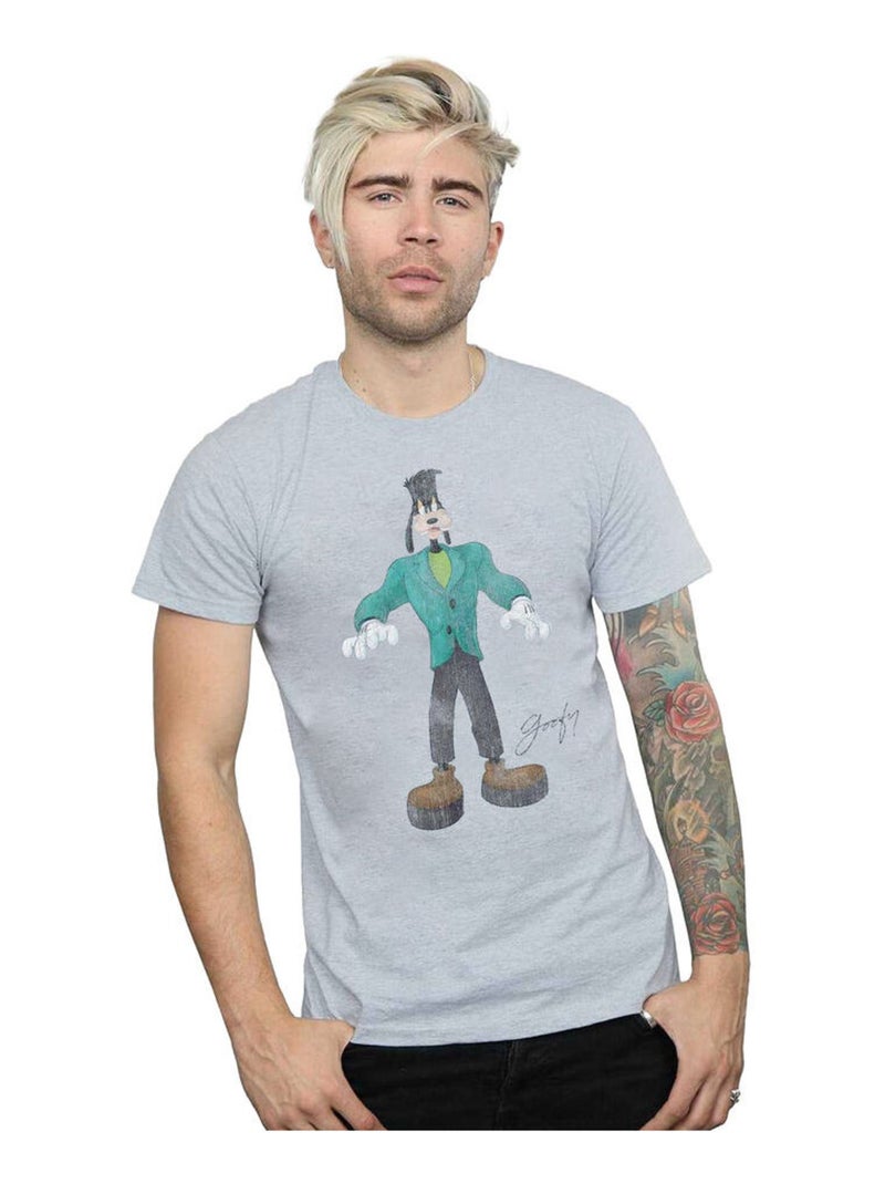 Disney - T-shirt FRANKENSTEIN Gris chiné - Kiabi