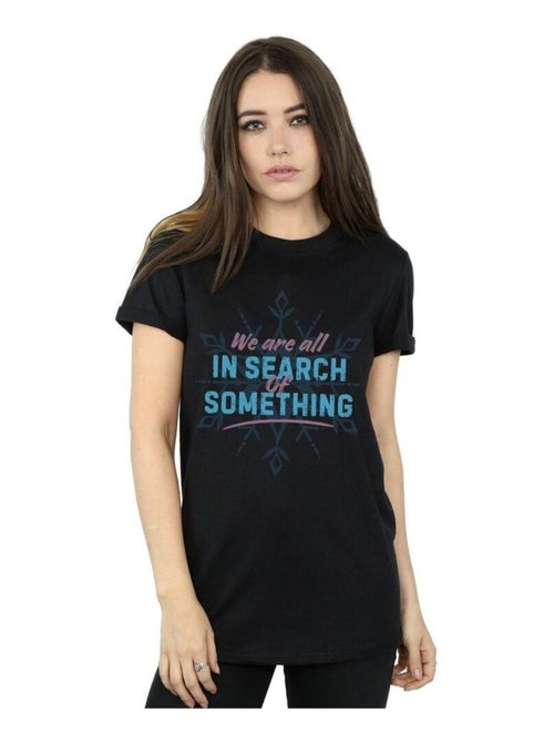 Disney - T-shirt FROZEN ALL IN SEARCH OF SOMETHING - Kiabi Disney - T-shirt FROZEN ALL IN SEARCH OF SOMETHING - Kiabi