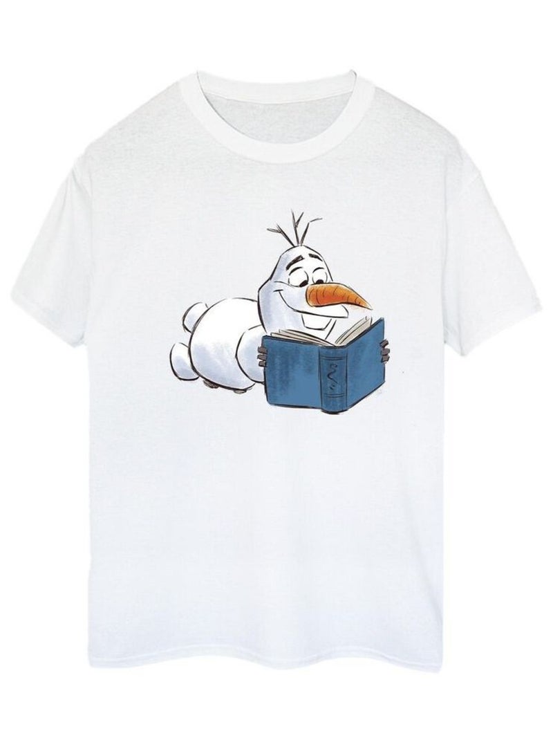 Disney - T-shirt FROZEN Blanc - Kiabi