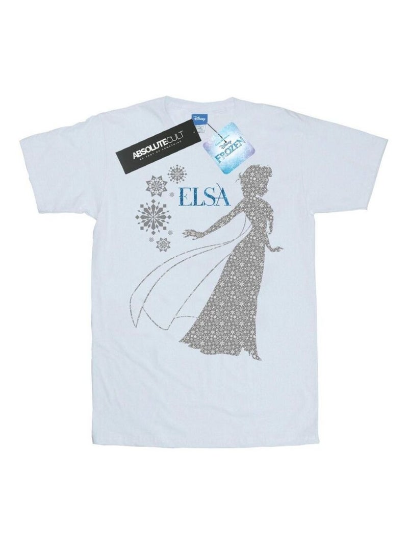 Disney - T-shirt FROZEN Blanc - Kiabi