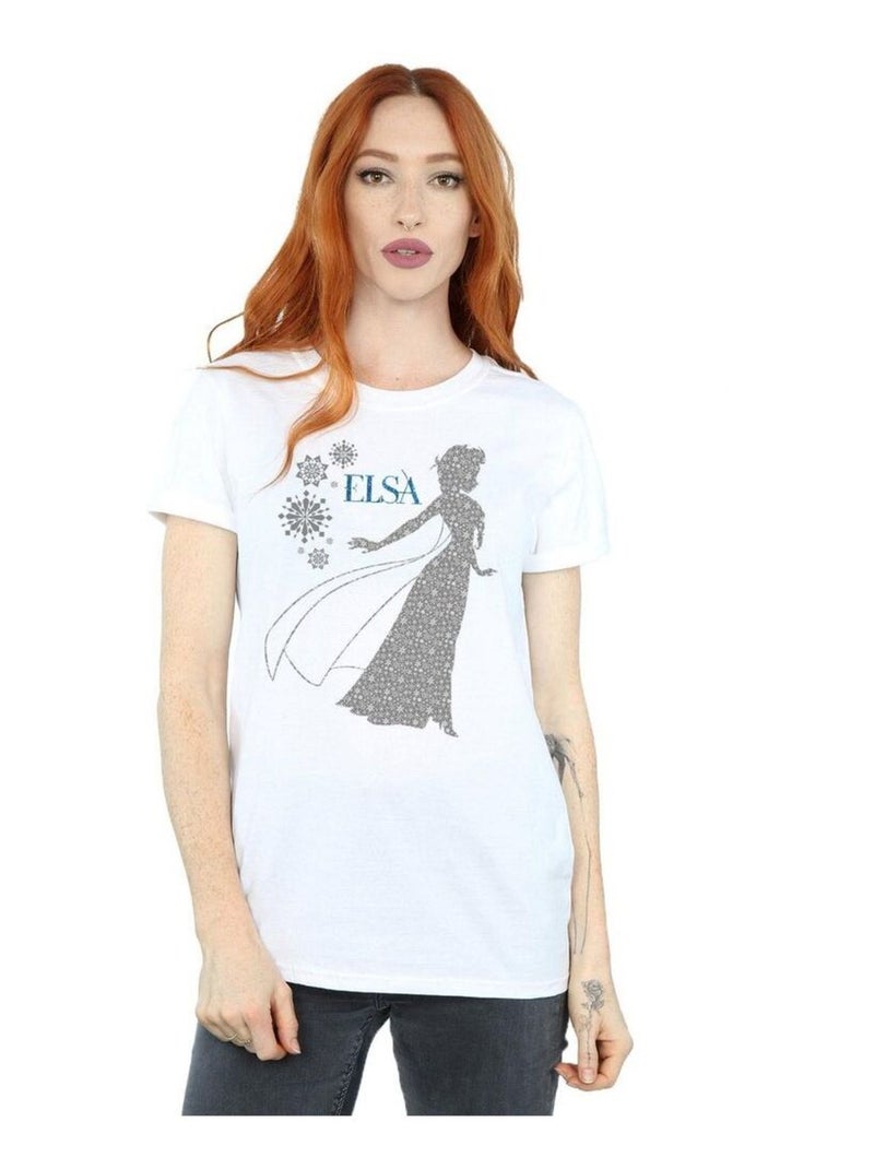 Disney - T-shirt FROZEN Blanc - Kiabi