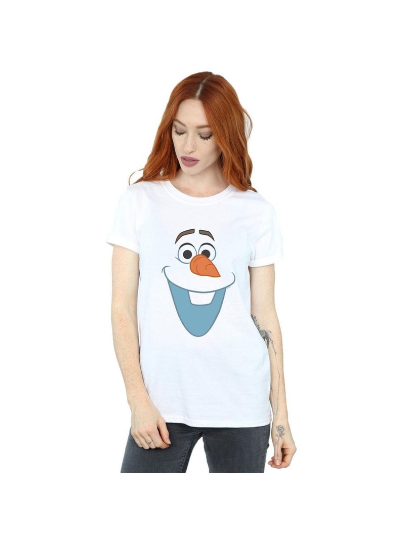 Disney - T-shirt FROZEN Blanc - Kiabi