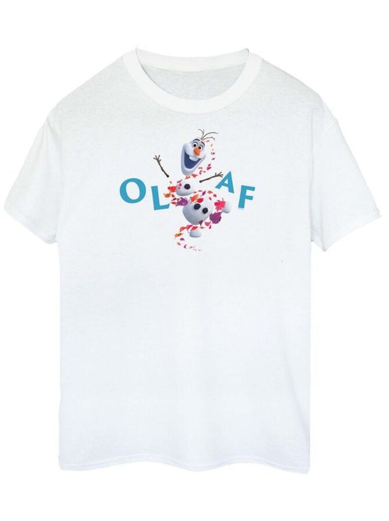 Disney - T-shirt FROZEN Blanc - Kiabi