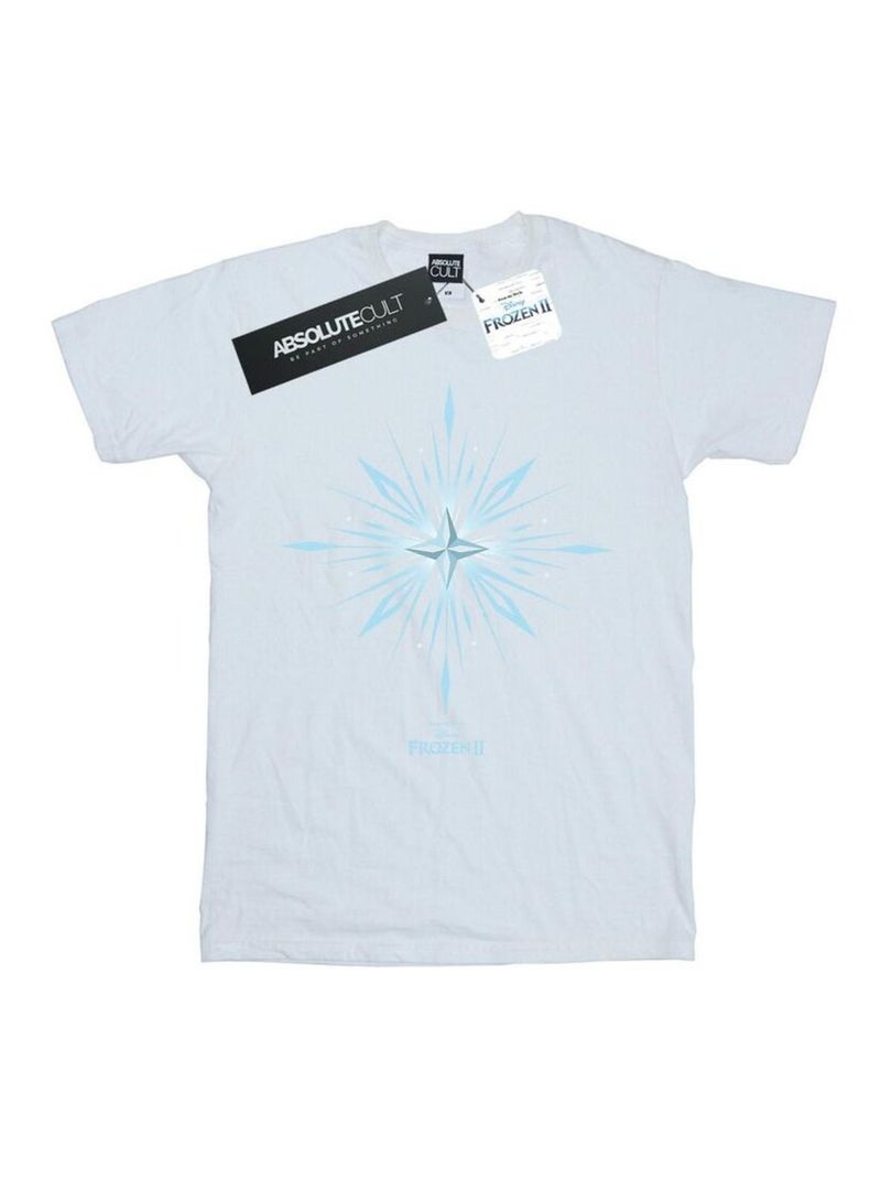 Disney - T-shirt FROZEN Blanc - Kiabi