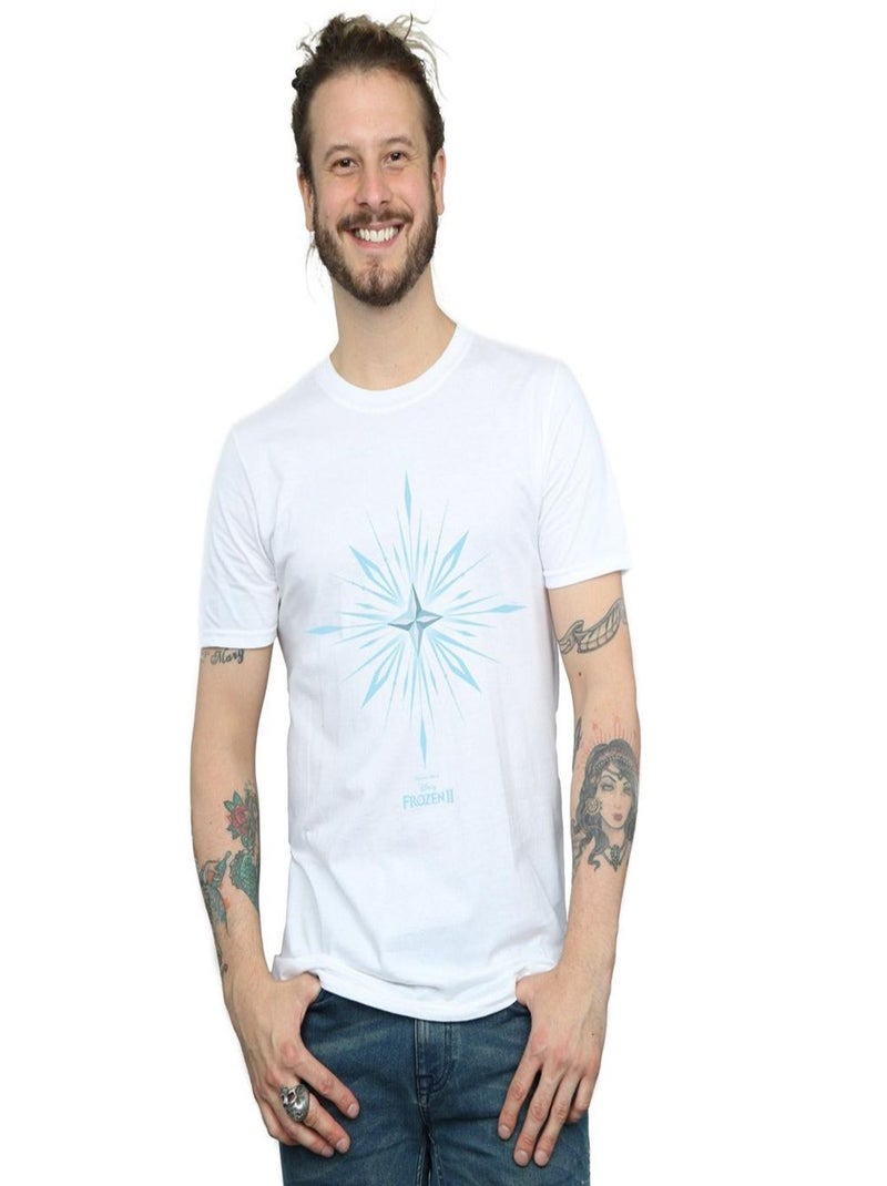 Disney - T-shirt FROZEN Blanc - Kiabi