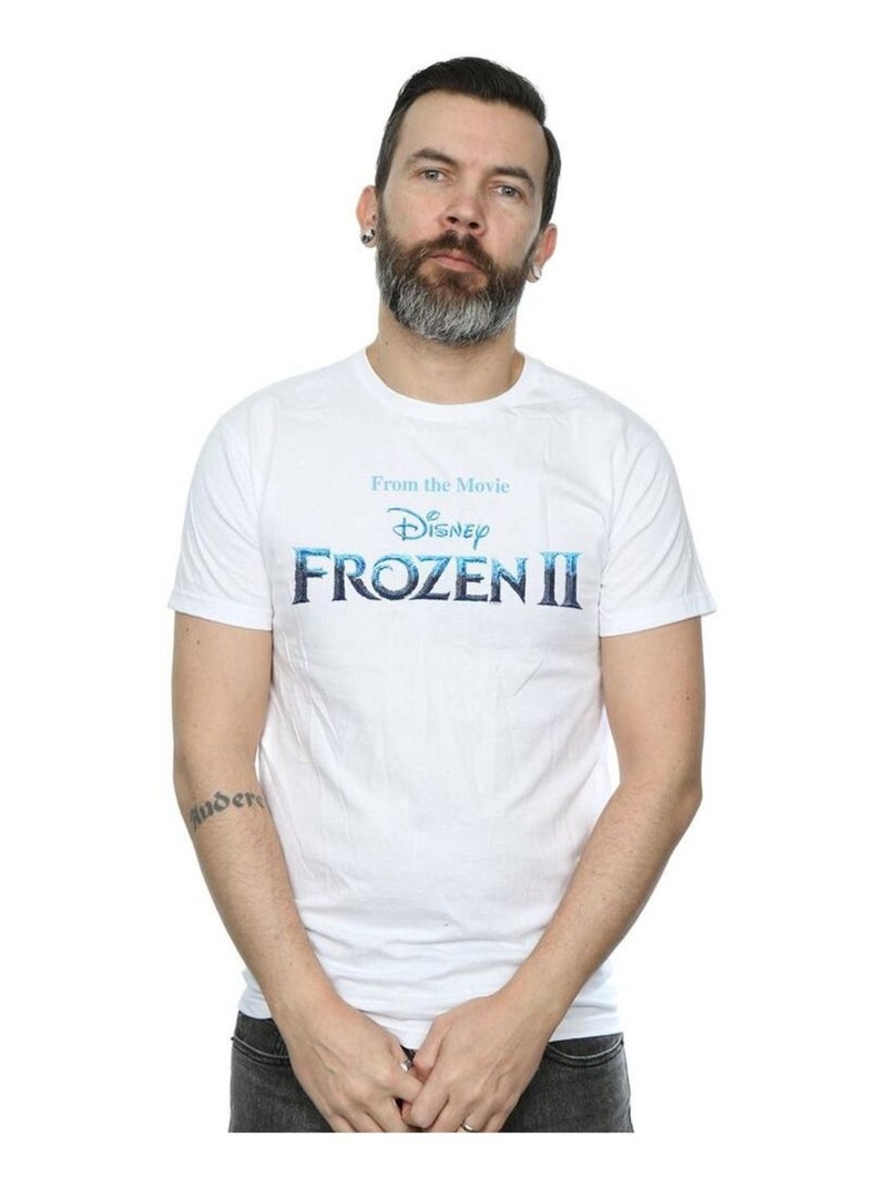 Disney - T-shirt FROZEN Blanc - Kiabi