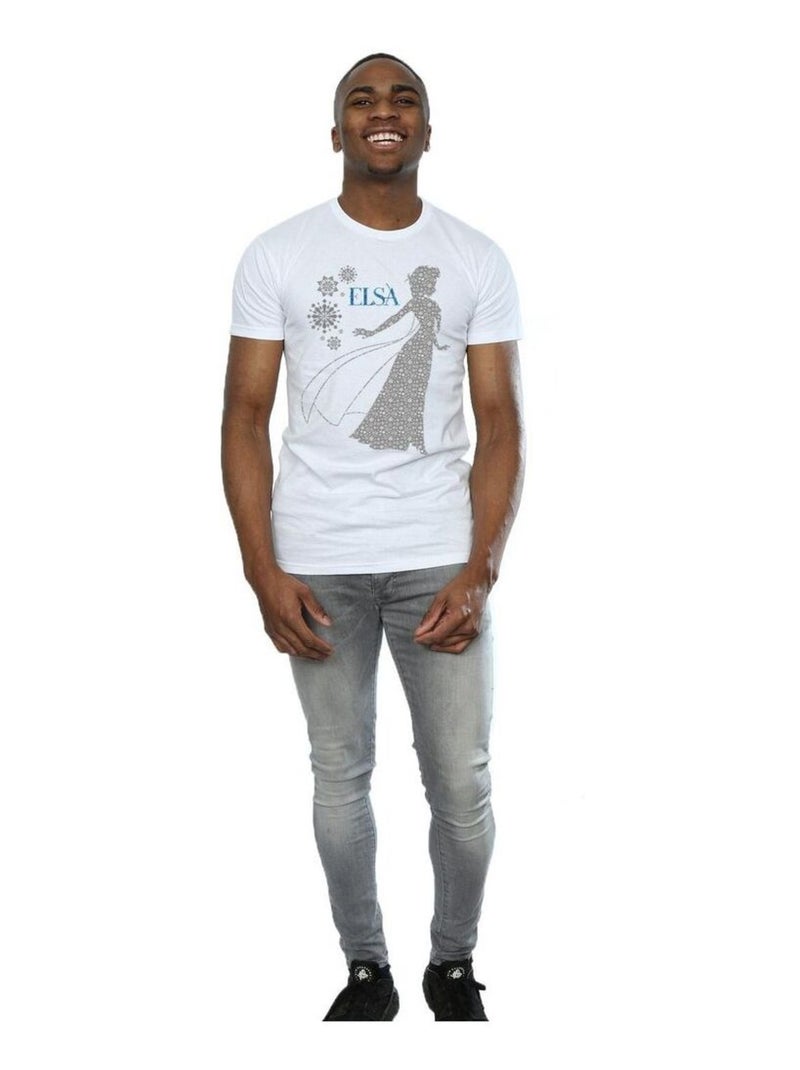 Disney - T-shirt FROZEN Blanc - Kiabi