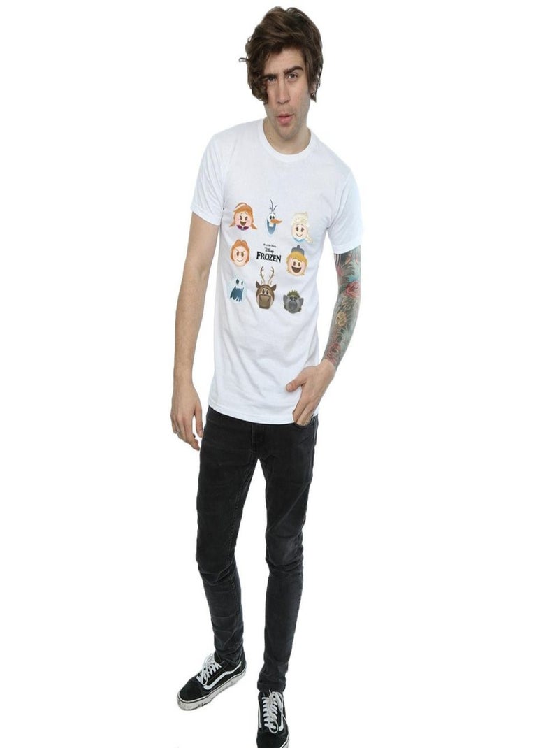Disney - T-shirt FROZEN Blanc - Kiabi