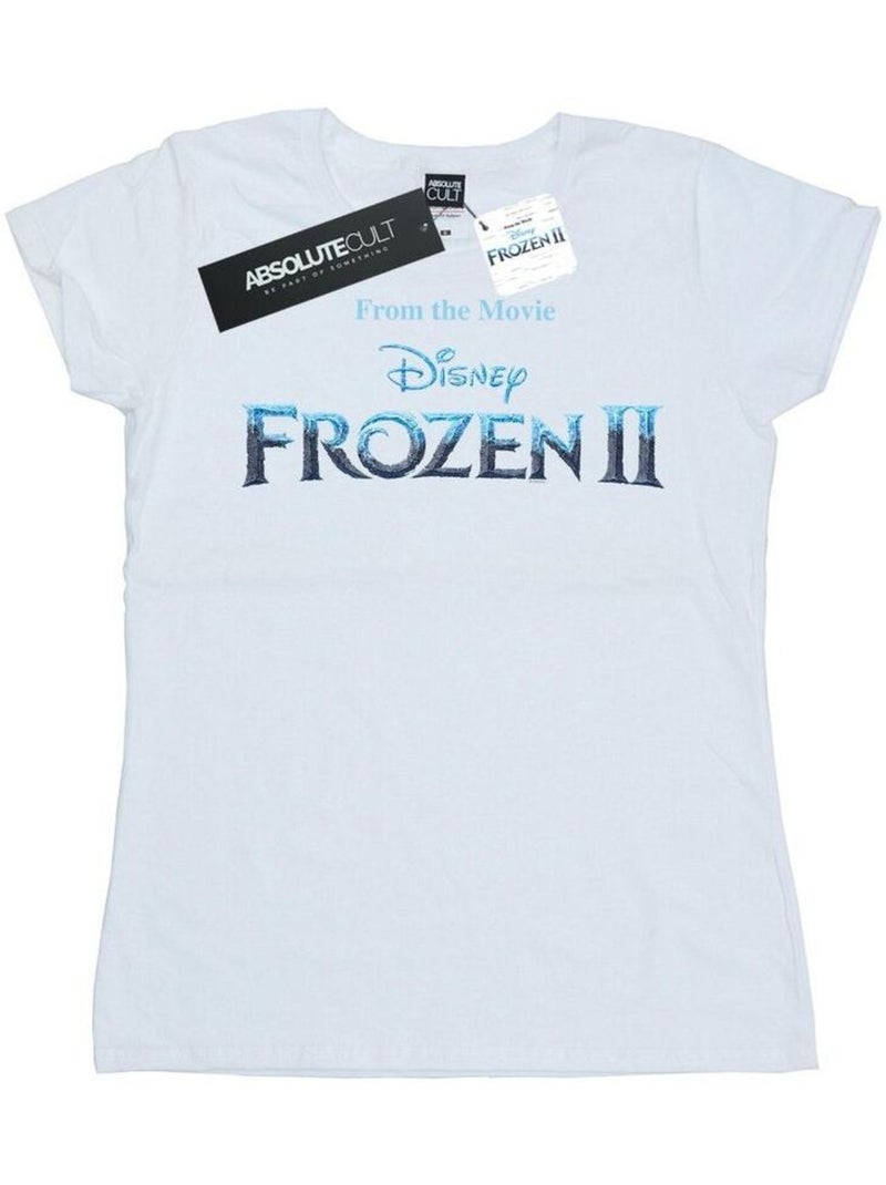 Disney - T-shirt FROZEN Blanc - Kiabi
