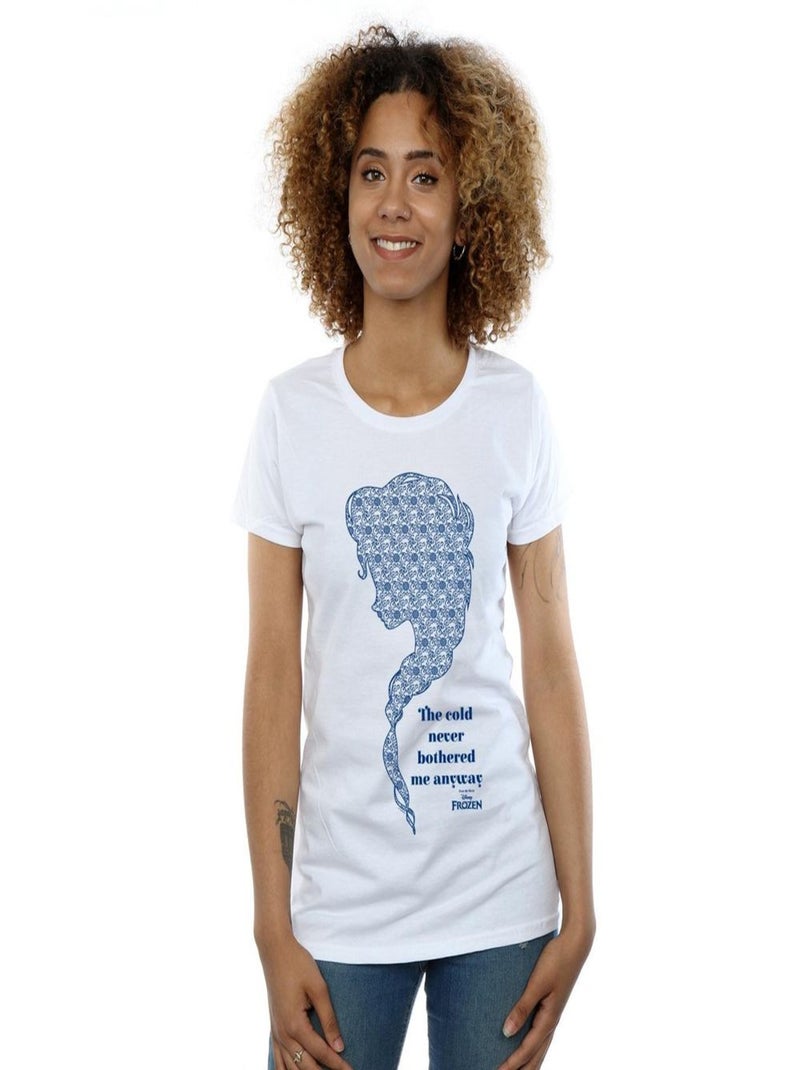 Disney - T-shirt FROZEN Blanc - Kiabi