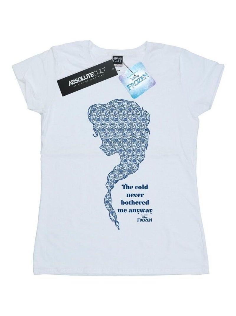 Disney - T-shirt FROZEN Blanc - Kiabi