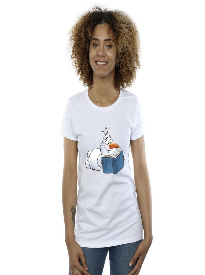 Disney - T-shirt FROZEN Blanc - Kiabi