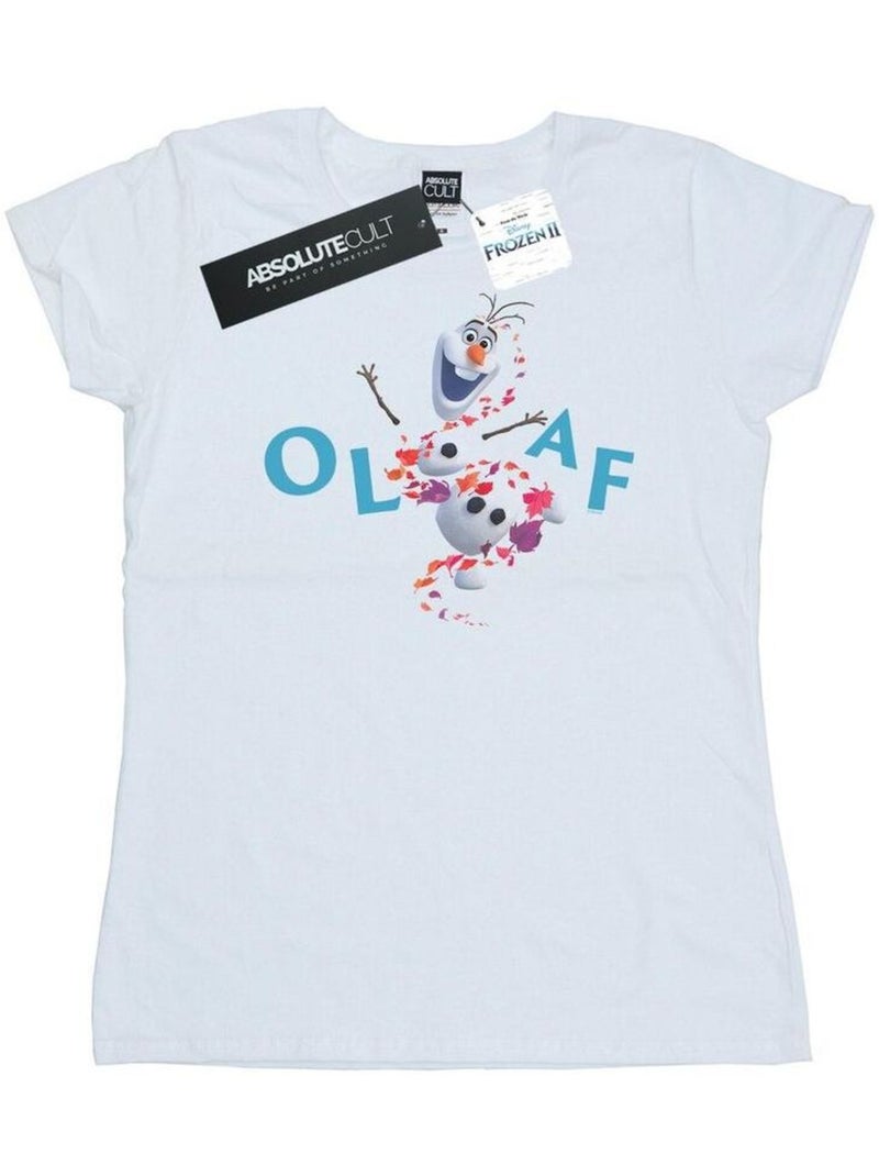 Disney - T-shirt FROZEN Blanc - Kiabi