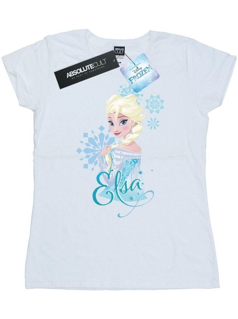 Disney - T-shirt FROZEN Blanc - Kiabi
