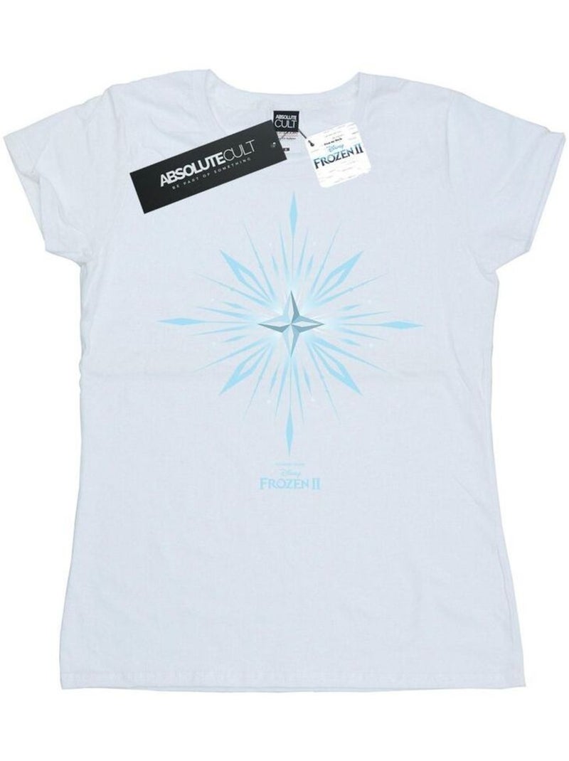 Disney - T-shirt FROZEN Blanc - Kiabi