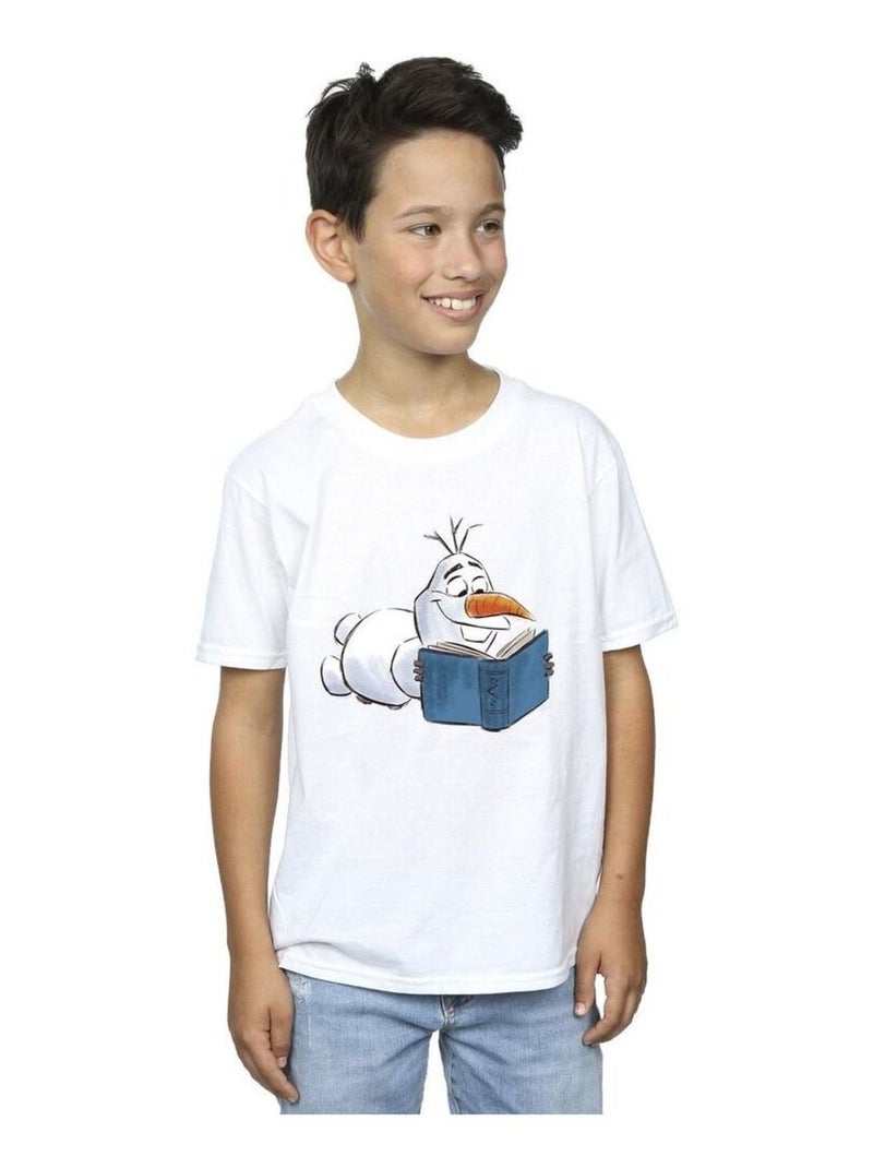 Disney - T-shirt FROZEN Blanc - Kiabi