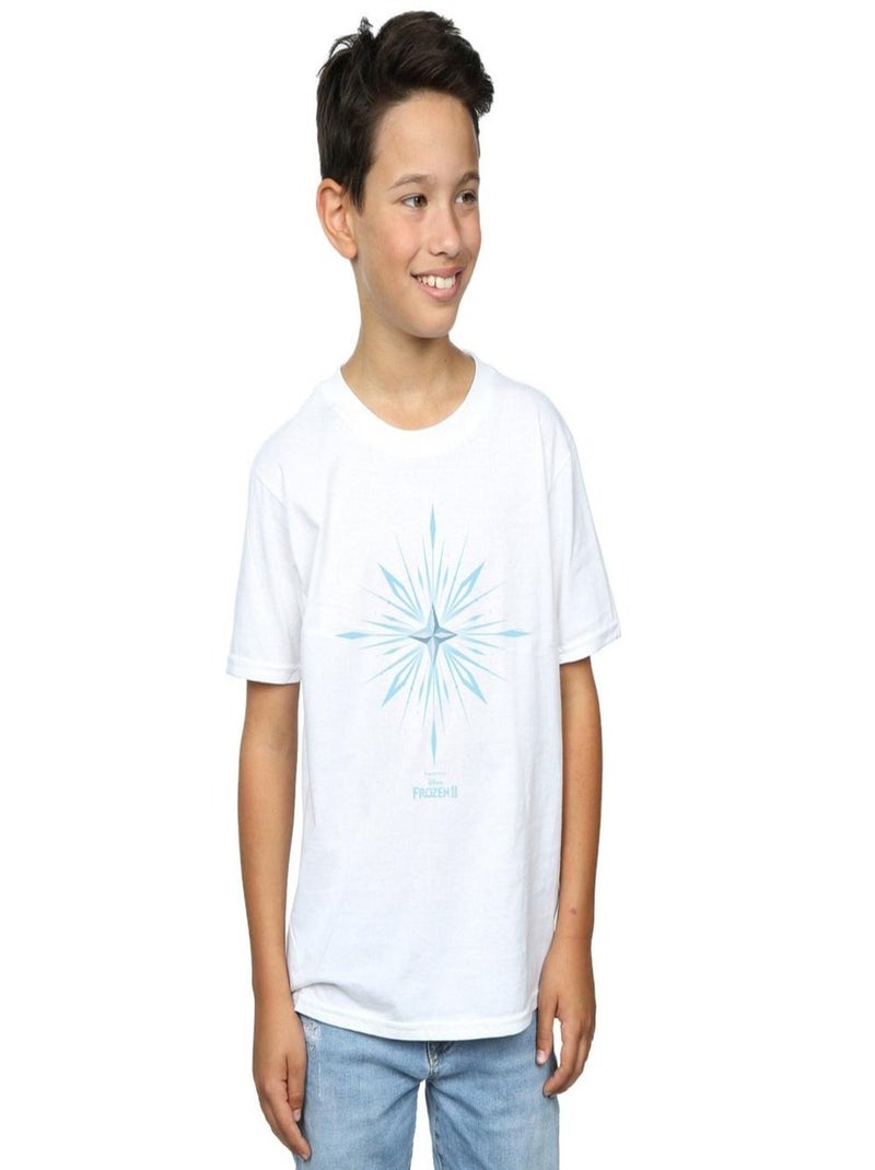 Disney - T-shirt FROZEN Blanc - Kiabi