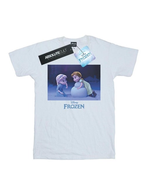 Disney - T-shirt FROZEN BUILD A SNOWMAN - Kiabi