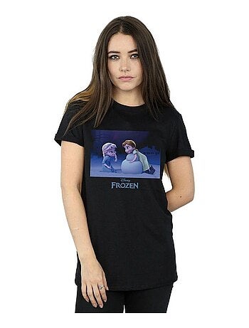 Disney - T-shirt FROZEN BUILD A SNOWMAN