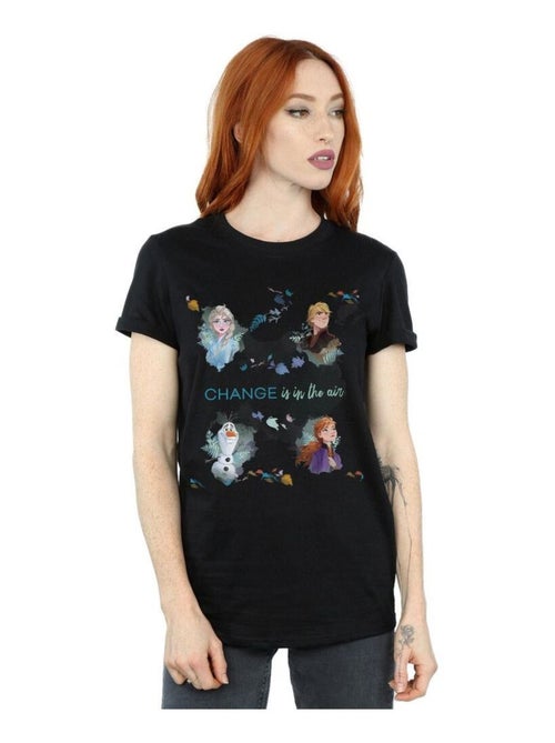 Disney - T-shirt FROZEN CHANGE IS IN THE AIR - Kiabi Disney - T-shirt FROZEN CHANGE IS IN THE AIR - Kiabi
