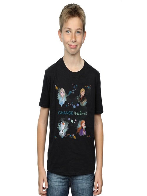 Disney - T-shirt FROZEN CHANGE IS IN THE AIR - Kiabi