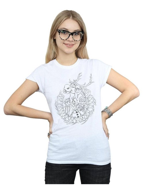 Disney - T-shirt FROZEN FRIENDS - Kiabi
