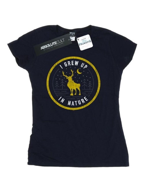 Disney - T-shirt FROZEN GREW UP IN NATURE - Kiabi Disney - T-shirt FROZEN GREW UP IN NATURE - Kiabi