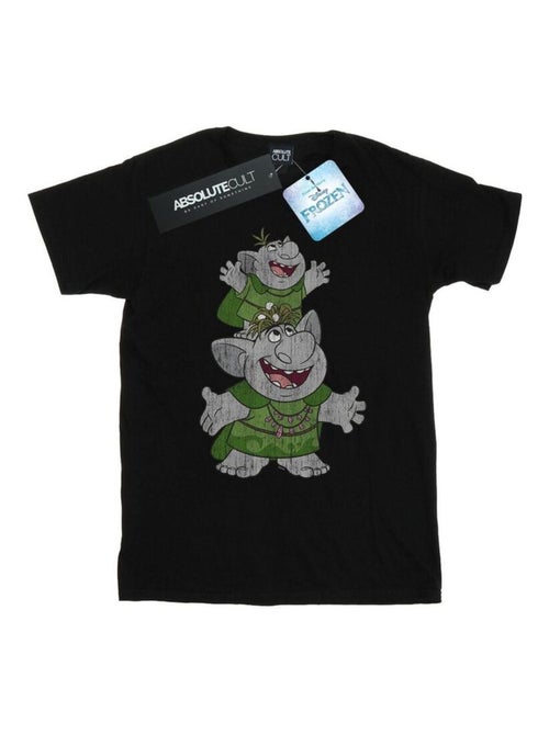 Disney - T-shirt FROZEN HANDSTACKING TROLLS - Kiabi Disney - T-shirt FROZEN HANDSTACKING TROLLS - Kiabi